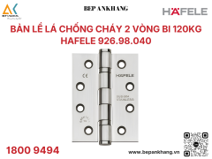Bản lề lá Hafele Cho cửa trong nhà phẳng lên tới 120 kg Startec 926.98.040